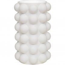 Vase Bubbles Vit- 2 storlekar