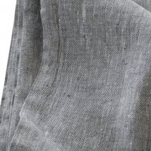 Linen table cloth Catalina Graphite Grey