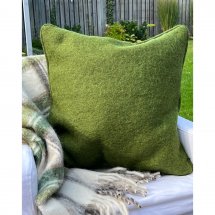 Cushion cover wool - Leaf Green
