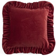 Cushion cover Velvet Dusty Red