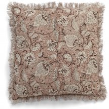 Linen cushion cover Pomegranate Rust