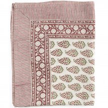 Linen table cloth Persian Paisley