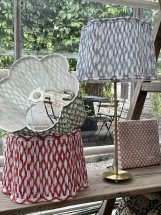 Lampskärm Scallop - Cypress Summer Red