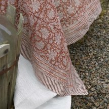 Linen table cloth Paradise Spicy