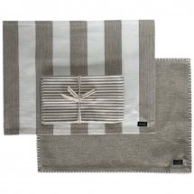 Placemat Barstripe Oxford Sand Beige