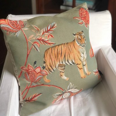Cushion cover Colonial Tiger Beige 50x50 cm
