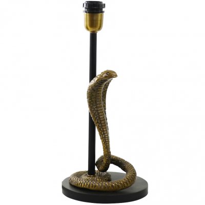 Lampan Snake i form av en orm.