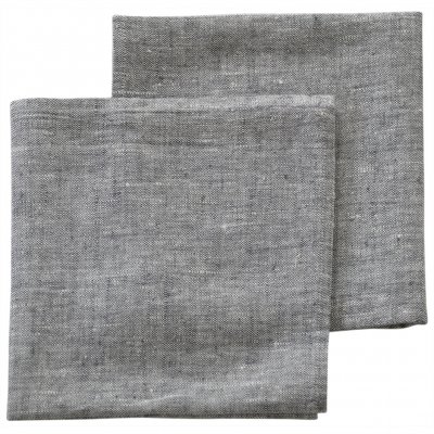 Linen napkins Catalina Graphite Grey