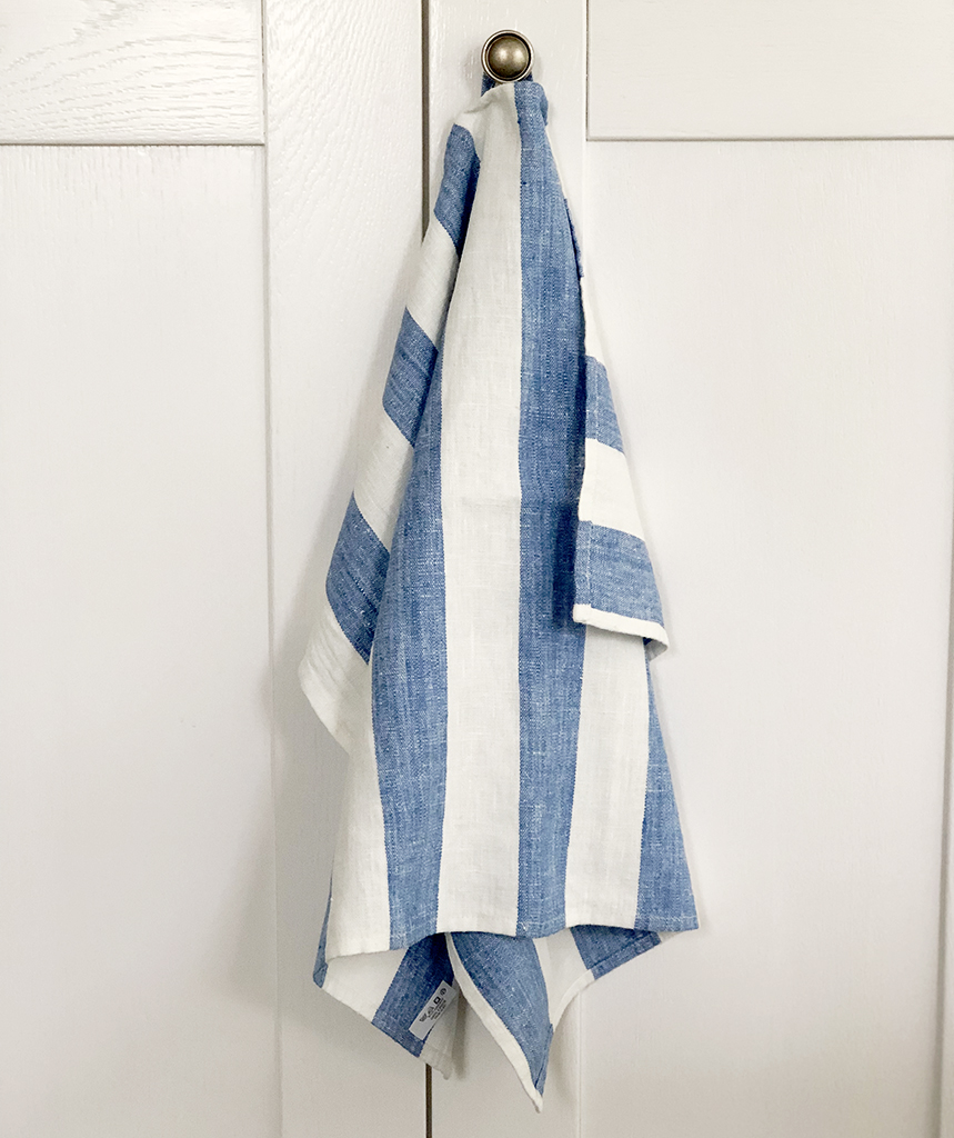 Handdukar i finaste linnekvalitet för kök eller badrum.